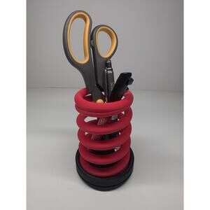 Desk Organizer Pen and Pencil Holder shaped like a Car Spring Great Gift